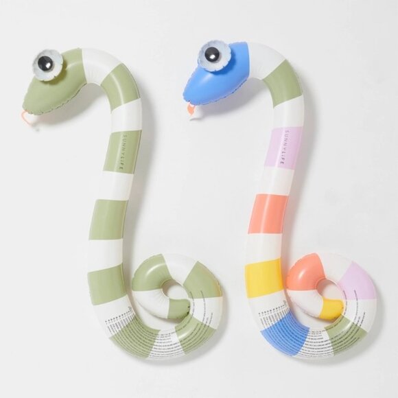 NIB SunnyLife Inflatable Pool Noodles- Into the Wild - Picture 1 of 1